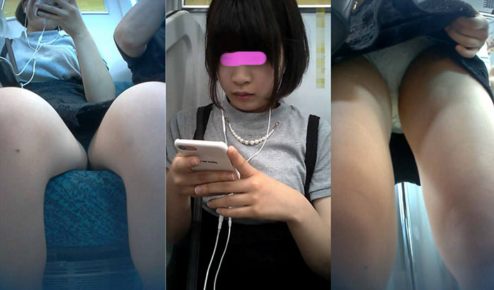 変態！？スカートめくって生Pみせつける大胆JDちゃん[sol-021]