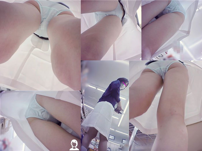 nurse02-1c ナースの休憩時間02 白ナース服に警戒されて