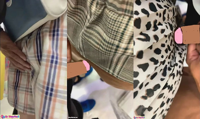 青いスニーカーの男の犯行 その1