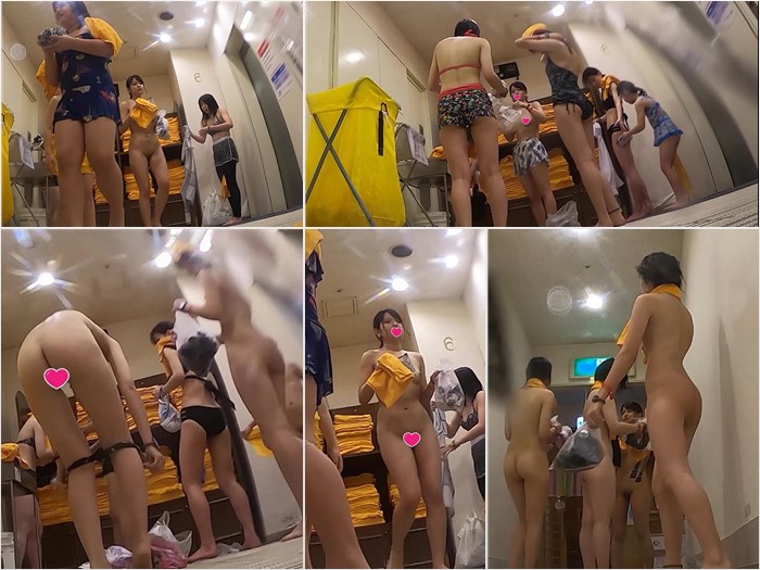 【実録、更衣室○撮　vol.23】～仲良しJK四人組 featuringエース級親子編～