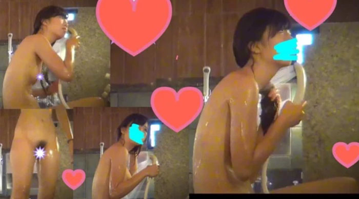 イケてる美女風呂！洗い場シーンタップリいただきました