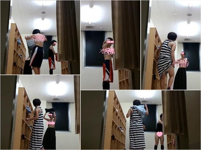 JD部室着替え盗撮