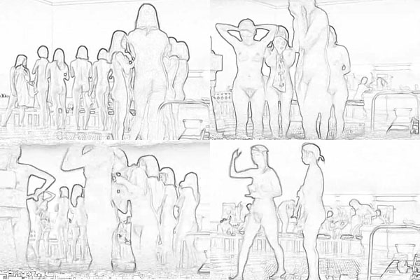 【レア】これはスゴい♥ JKがJKを隠し撮り♥リアルすぎる本物♥修学旅行 浴室盗撮 ♥ 07