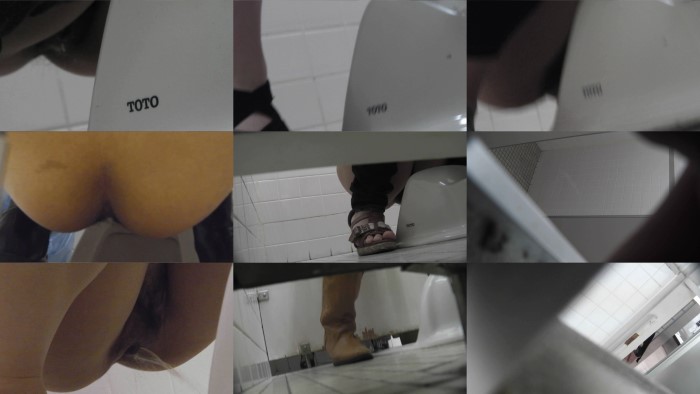 digi-tents toilet 命がけ潜伏洗面所！