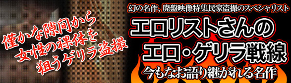 エロリストさんのエロ・ゲリラ戦線