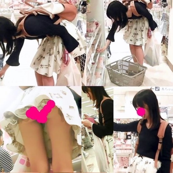 天使0ちゃんを逆さ撮り！パンツもかわいい♡