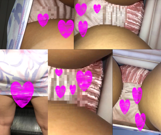 ■完璧ってコレだわ。。。■セクシーすぎるレースクイーン級の美脚美女のPＩＮＫパンツ前面まで丸見えフラッシュ盗撮