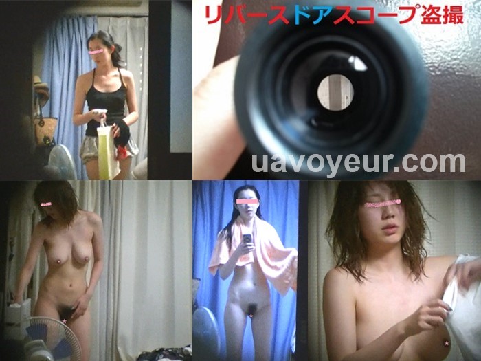 【徘徊盗撮】マンション♡女性一人暮らし◆逆ドアスコープ盗撮 18
