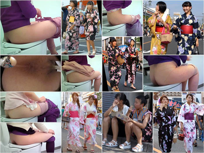 【Sランク】浴衣少女のオシッコ♥トイレ隠し撮り♥夏祭りスペシャル!【この夏限定】part2