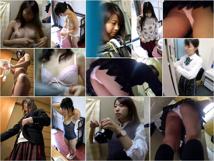 Mバイト着替え35～私物チェック～,《ハイビジョン着替え特別セール！》JKメイン着替え盗撮16人セット