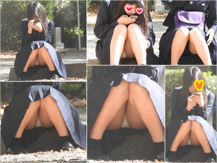 驚愕!!乃木坂系の美少女発見!!(FHD)純白パンチラのKちゃん!!大変です!!パンツが見えてますよ特別編25