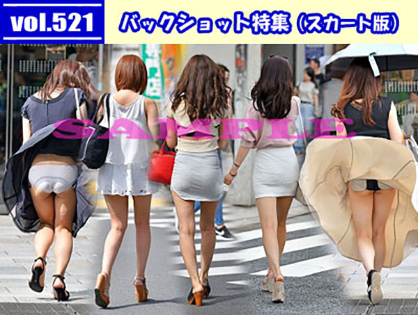 vol.521：バックショット特集（スカート版