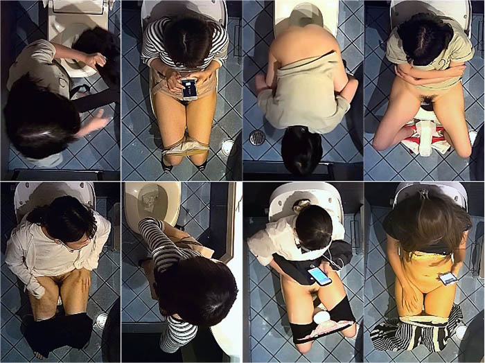 【新作】トイレ盗撮シリーズ⑦（空爆編）