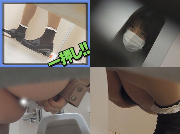 この美しい脚をご覧ください 美女入室【洗面所突入レポート 114】