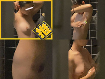 【リアルインパクト盗SATU〜入浴編〜】スタイル抜群! 美女の入浴、剃毛