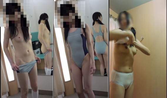 (盗撮)女子●生試着室 3