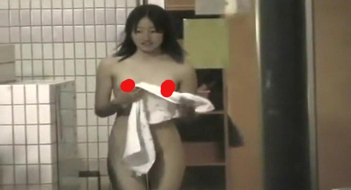 部活の合宿でのお宝大浴場